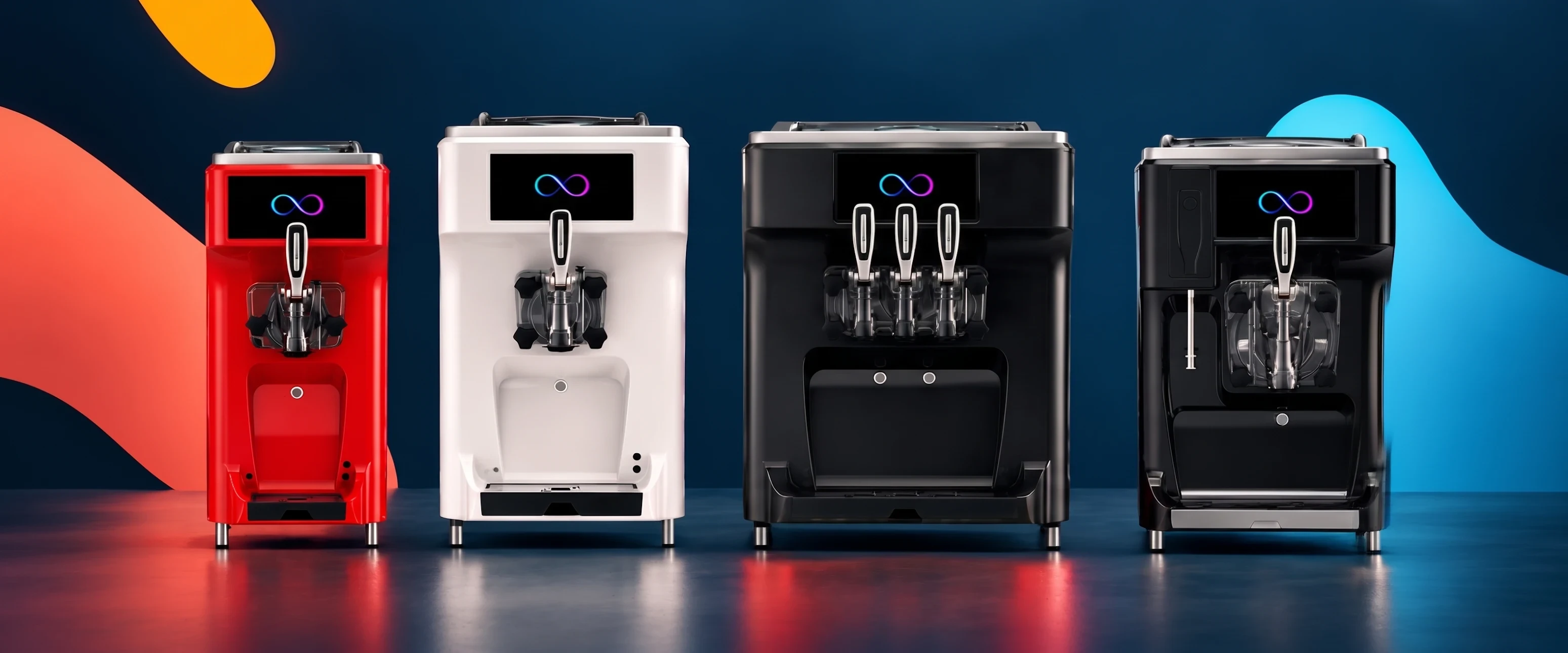 Gamme complète des machines à glace Giotto par FROZNCO